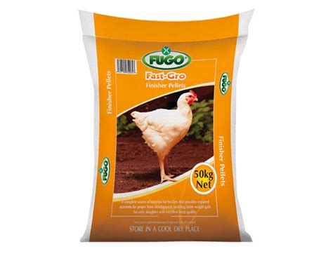 Fugo Fast Gro Finisher Pellets 50kg Broiler Feeds Agroduka Limited