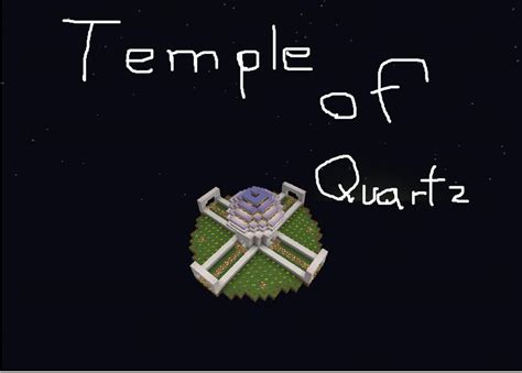 Quartz Sky Temple Minecraft Project