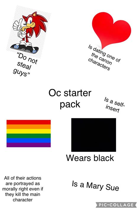 Oc Starter Pack Rstarterpacks