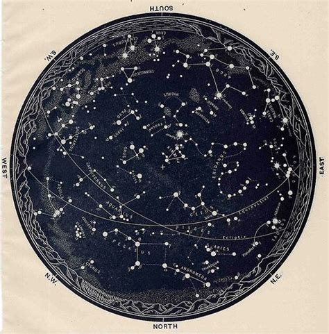 Ancient Star Charts Constellation Maps