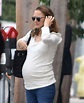 Pregnant NATALIE PORTMAN Out for Lunch in West Hollywood 10/27/2016 ...