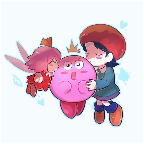 Kirby Adeleine And Ribbon Kirby And 1 More Drawn By Chiimako Danbooru