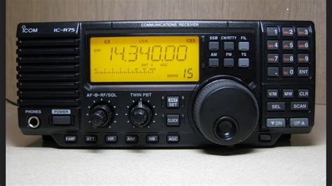 Top Ten Receivers I Would Love To Own Icom Ic R75 Communications