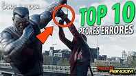 ERRORES DE PELICULAS TOP 10 PEORES ERRORES - YouTube