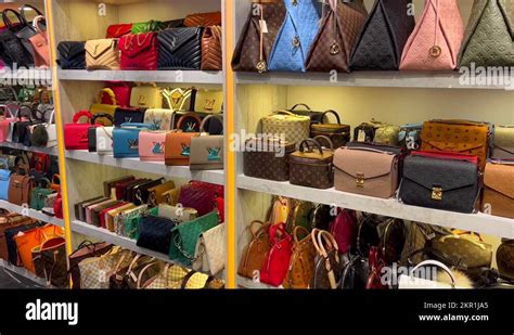 High Quality Fake Designer Bags On Shelves In Turkey Store Fake Luxury
