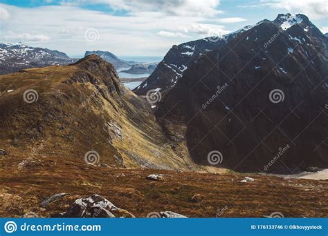 Norway Mountains And Landscapes On The Islands Lofoten Natural