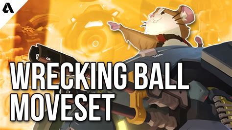 Wrecking Ball Hammond Overwatch Hero 28 Ability Spotlight Youtube