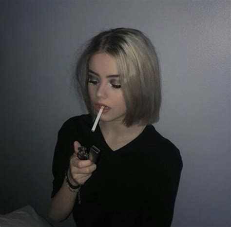 Aesthetic Grunge Outfit Bad Girl Aesthetic Smoke Photography Girl