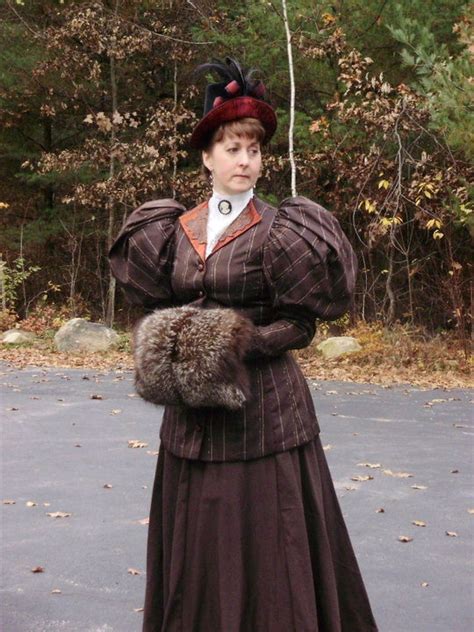 Me In My 1890 Victorian Fashion Period Dress Period Outfit