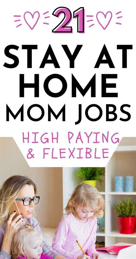 21 legitimate stay at home mom jobs that pay well artofit