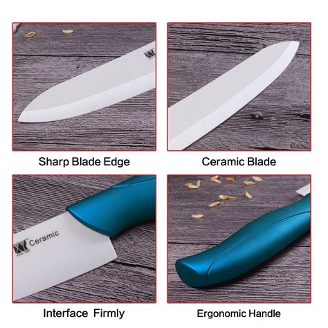 Eco Friendly Ergonomic Ceramic Kitchen Knives Set Wehearteco