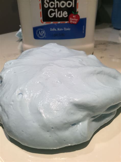 Jumbo Slime Made With Glue Shaving Cream Liquid Detergent Lotion