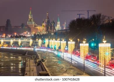 Kremlin Cathedral St Basil Red Square Stock Photo 1007418628 Shutterstock
