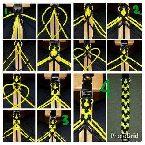 After you tie them off, split the eleven strings into two groups, and braid each group. How To Make A Paracord Bracelet Pictures, Photos, and Images for Facebook, Tumblr, Pinterest ...