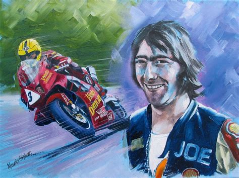 Joey Dunlop Oliphant Art Gallery Newtownabbey Belfast Northern Ireland