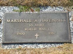 Marshall Asher Havenhill Sr 1900 1987 Find A Grave Memorial
