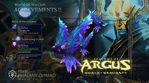 Ahead Of The Curve Argus The Unmaker Violet Spellwing Mount Youtube
