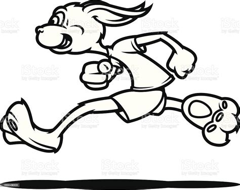 Rabbit Race Bampw Stock Illustration Download Image Now Activity
