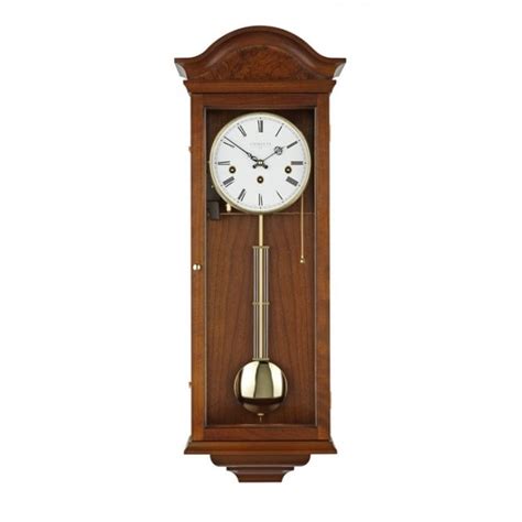 8 Day Wooden Walnut Westminster Chime Pendulum Wall Clock C3260ch