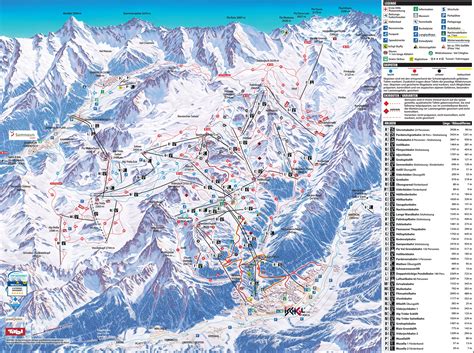 Ischgl Galtür Ski Map Ski Europe Winter Ski Vacation Deals In