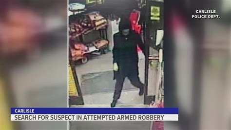 Carlisle Police Searching For Suspect In Armed Robbery