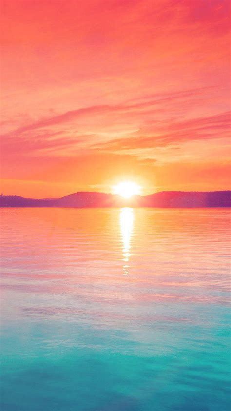 Pastel Beach Sunset Wallpapers Bigbeamng