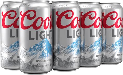 Coors Light 8 Pack Can 8 X 355ml