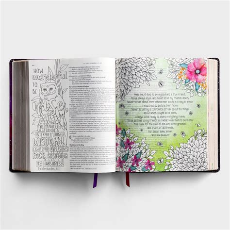 Nlt Inspire Prayer Bible Giant Print The Bible For Coloring
