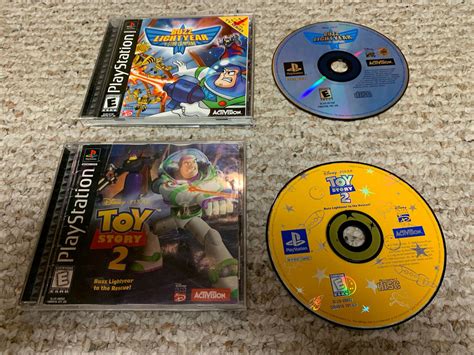 Ps1 Toy Story 2 Buzz Lightyear To The Rescue And Buzz Lightyear Of Star