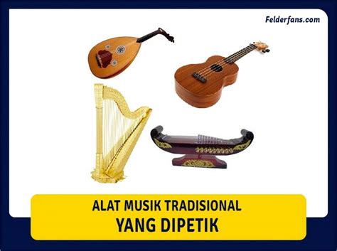 18 Alat Musik Tradisional Yang Dipetik Dari Indonesia