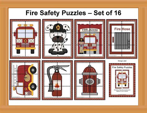 Printable Fire Safety Activities Brandweerman Thema Brandweer