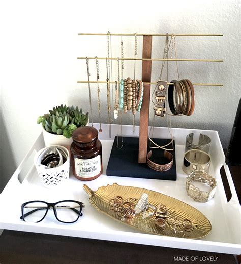 Affordable Diy Modern Jewelry Stand Made Of Lovely