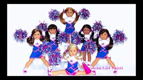 American Girl Doll Cheerleading Squad~2 In 1 Cheer Gear Set Youtube