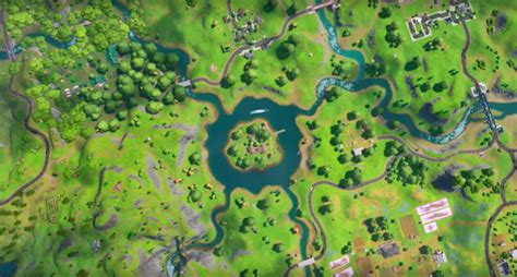 New Map And All Named Locations In Fortnite Chapter 2 83c