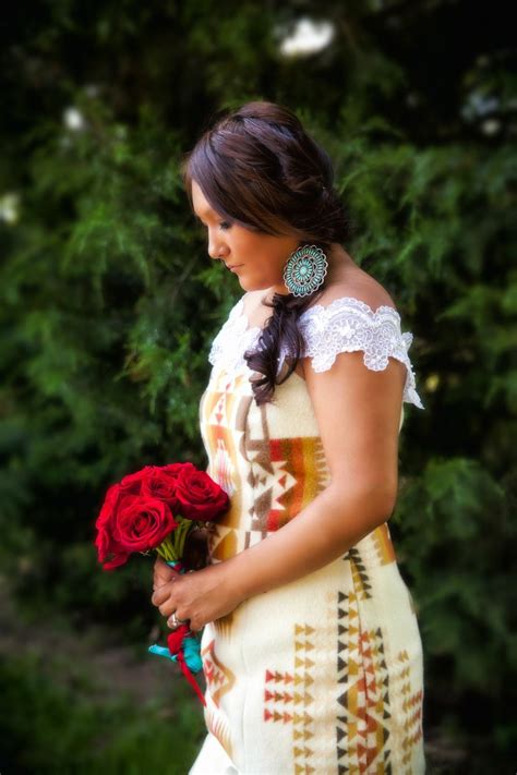 Silversmith indian regalia ribbon shirts and dresses, dance regalia, and native american wedding dresses by a cayuga seamstress. Navajo pendelten wedding dress | Native american wedding ...