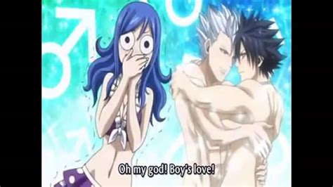 Yaoi Moment In Fairy Tail Youtube