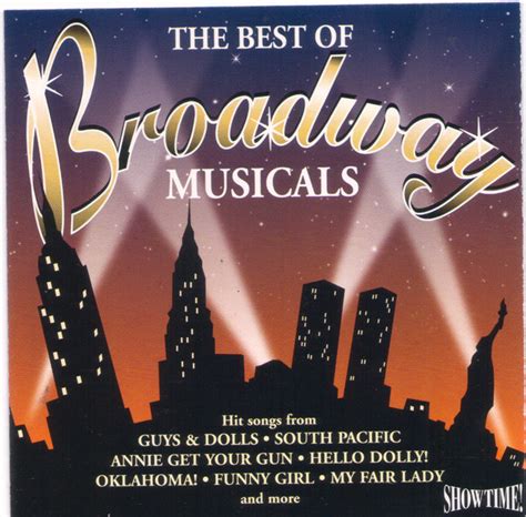 The Best Of Broadway Musicals 1996 Cd Discogs