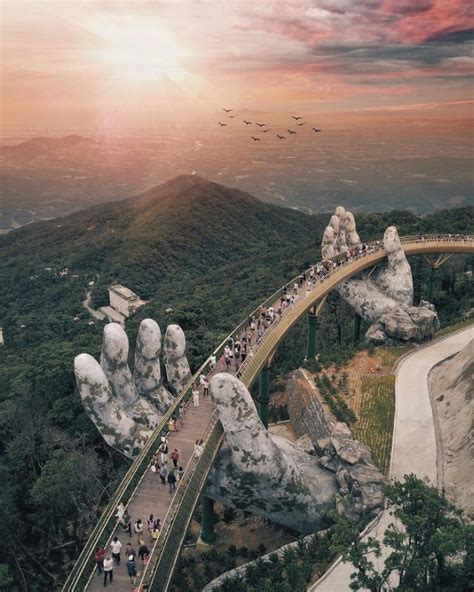 Vietnam Has Coolest Bridge Ever The View Is Breathtaking