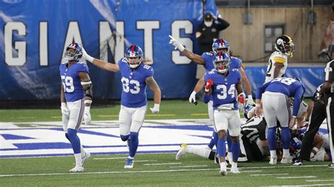 New York Giants Win Scrum For Muffed Punt Deep In Pittsburgh Steelers