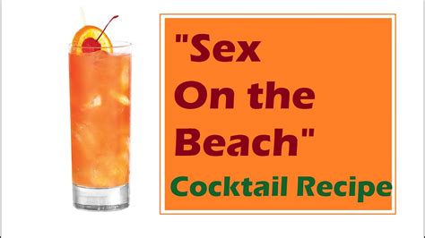 Sex On The Beach Cocktail Vodka Recipe Food And Beverage Experts