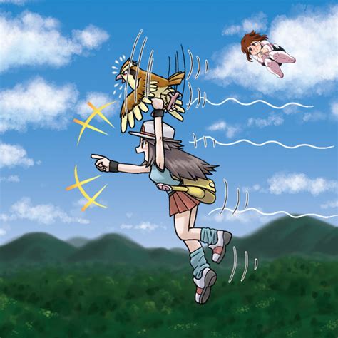 Cute Flying Anime Girl Ranimemes