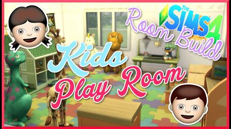 The Sims 4 Room Build Kids Play Room Youtube