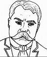 Dibujos de Emiliano Zapata 4 para Colorear para Colorear, Pintar e ...