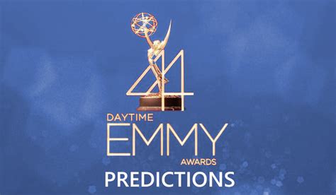 2017 Daytime Emmys Predictions