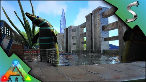 How To Build The Water Base Lets Talk About Stuff Ark Survival Evolved S3e86 Youtube