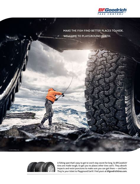 Creative Tire Ads By The Martin Agency Photo By Adam Ewing Clever