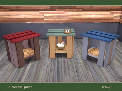 The Sims Resource Chickens Part 2 Chicken Coop V1