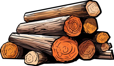 Ai Generated Lumber Clipart Design Illustration 35511974 Png