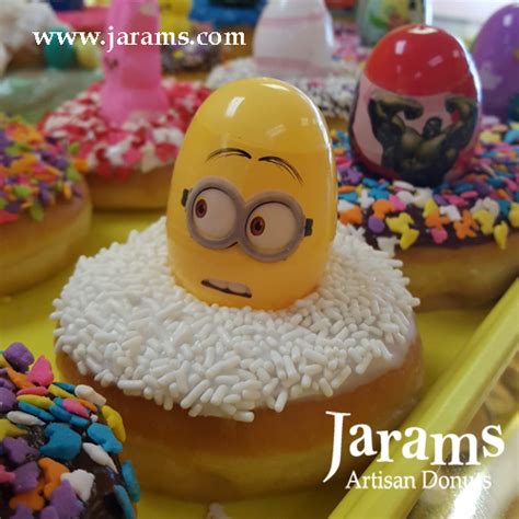 Easter Donut Egg Character Minions Jarams Donuts Online Store