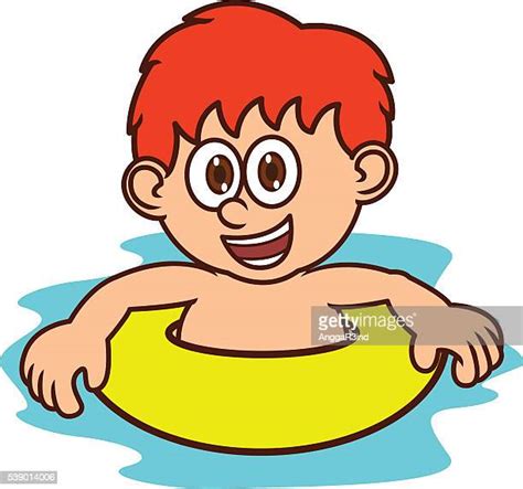 Kids Swimming Pool Clip Art High Res Illustrations Getty Images